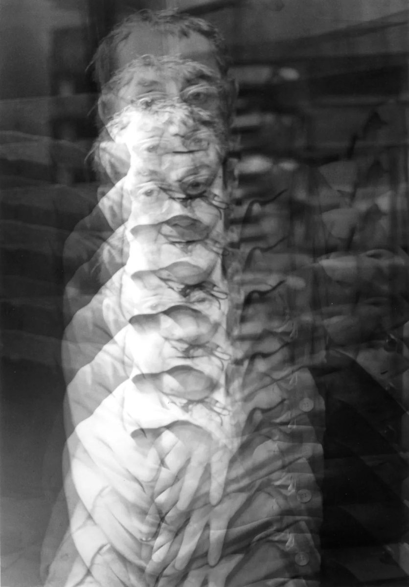StillSublimity's tweet image. Imogen Cunningham. A Man Ray Version of Man Ray, 1961