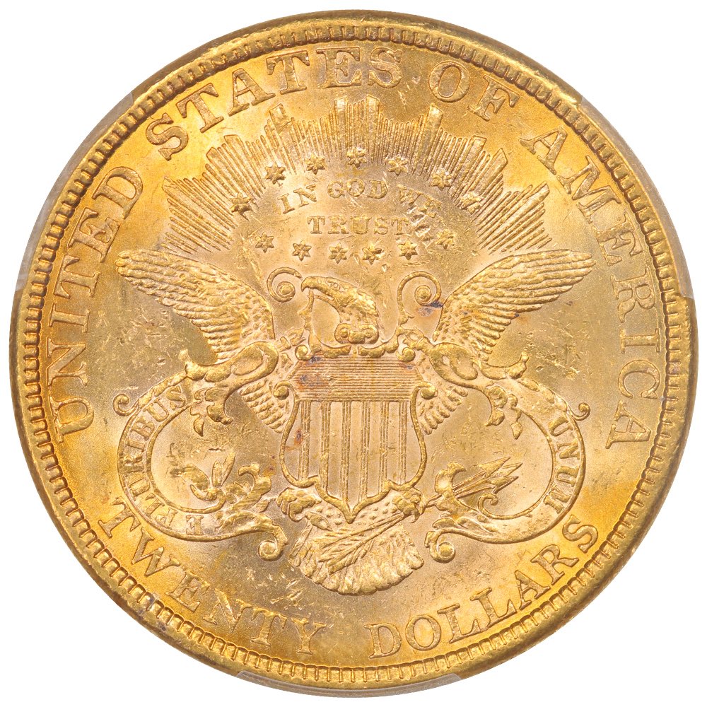 deepc's tweet image. Better date Double Eagle from the Philadelphia Mint. Bright luster radiates across the tangerine-gold surfaces. An appealing piece with great details appreciable and light grade-consistent chatter. Only 543,625 pieces were struck at the Philadelphia Mint.
raredatecoins.com