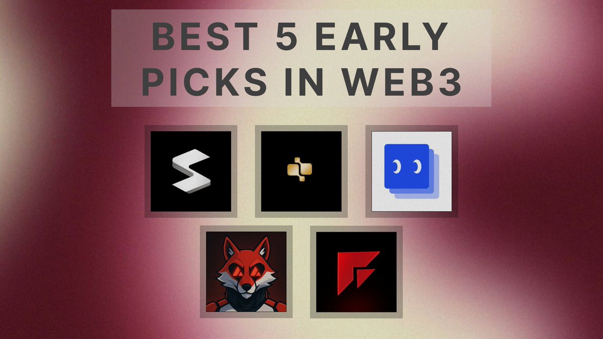0xTreff's tweet image. BEST 5 EARLY PICKS IN WEB3
_____________________________

1. @GrowlySuite (107 Followers)

🔗 Chain: Base

Suite is an AI-powered engine designed to empower DeFi adoption by handling the connection between users and the application.

2. @Flo1Click (185 Followers)

🔗 Chain:…