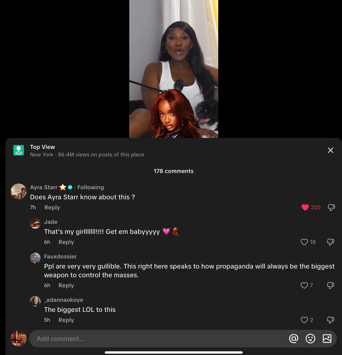 AlbumTalksHQ's tweet image. Ayra Starr responds to video going around about her contract with Roc Nation
"Does Ayra Starr know about this?" ๐