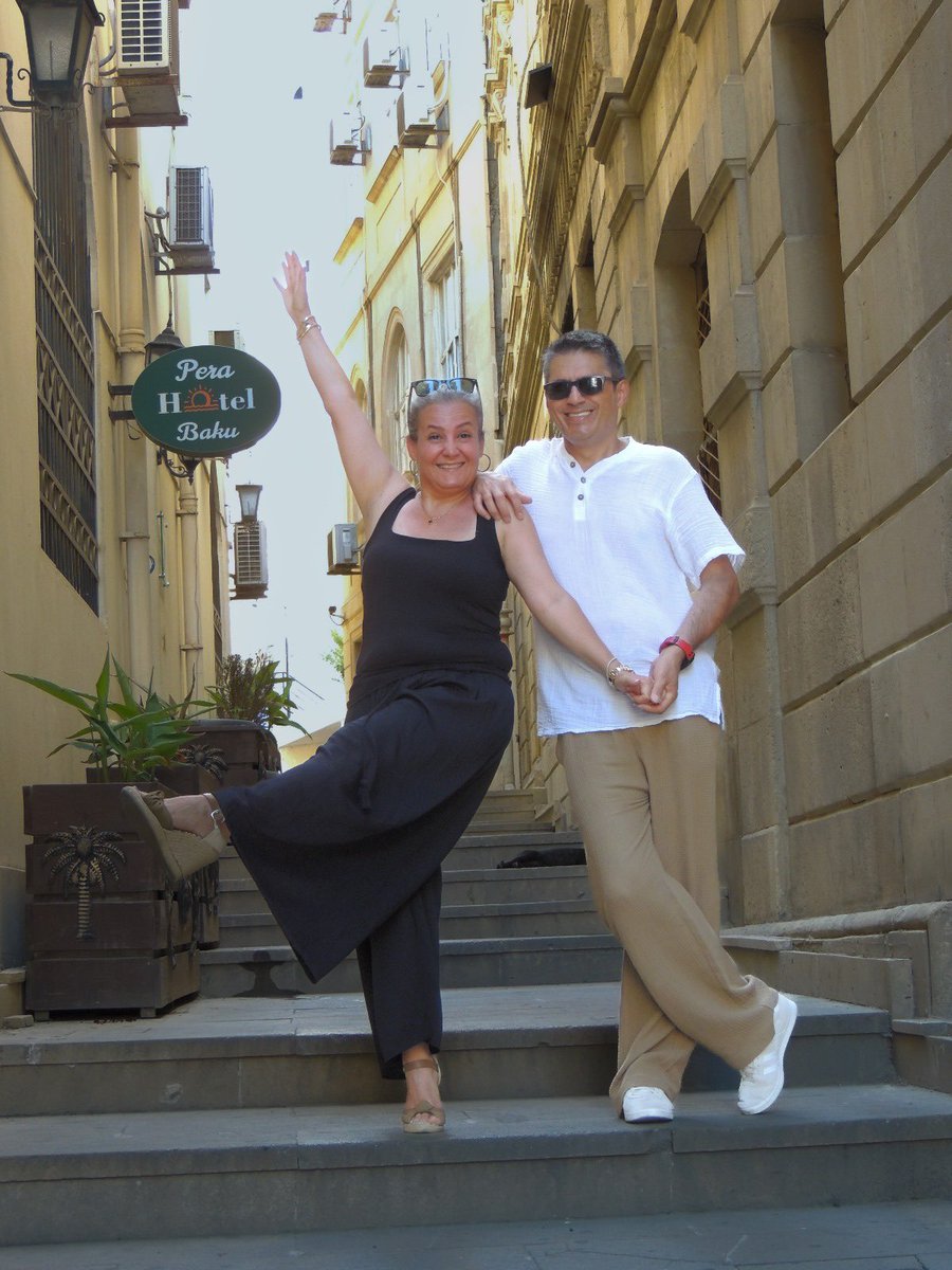La vita ê bella…💃🏻🕺🏿 🇦🇿 #azerbaycan #azerbaijan #bakü #baku #hazar #asya #asia #kafkas #caucasian #badıküba #rüzgarlarşehri <a href="/CenkBabaeren/">Cenk Babaeren</a>