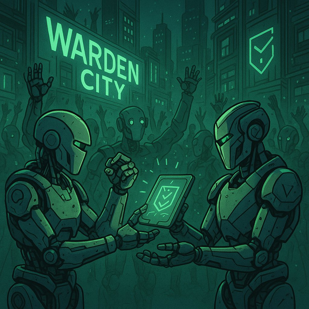 aperion888's tweet image. Warden isn’t just replacing legacy systems it’s redefining what’s even possible on-chain.
Static contracts are the past. Intelligent Applications are the shift from reactive to proactive, from manual triggers to autonomous logic.
We’re talking about: Contracts that learn,…