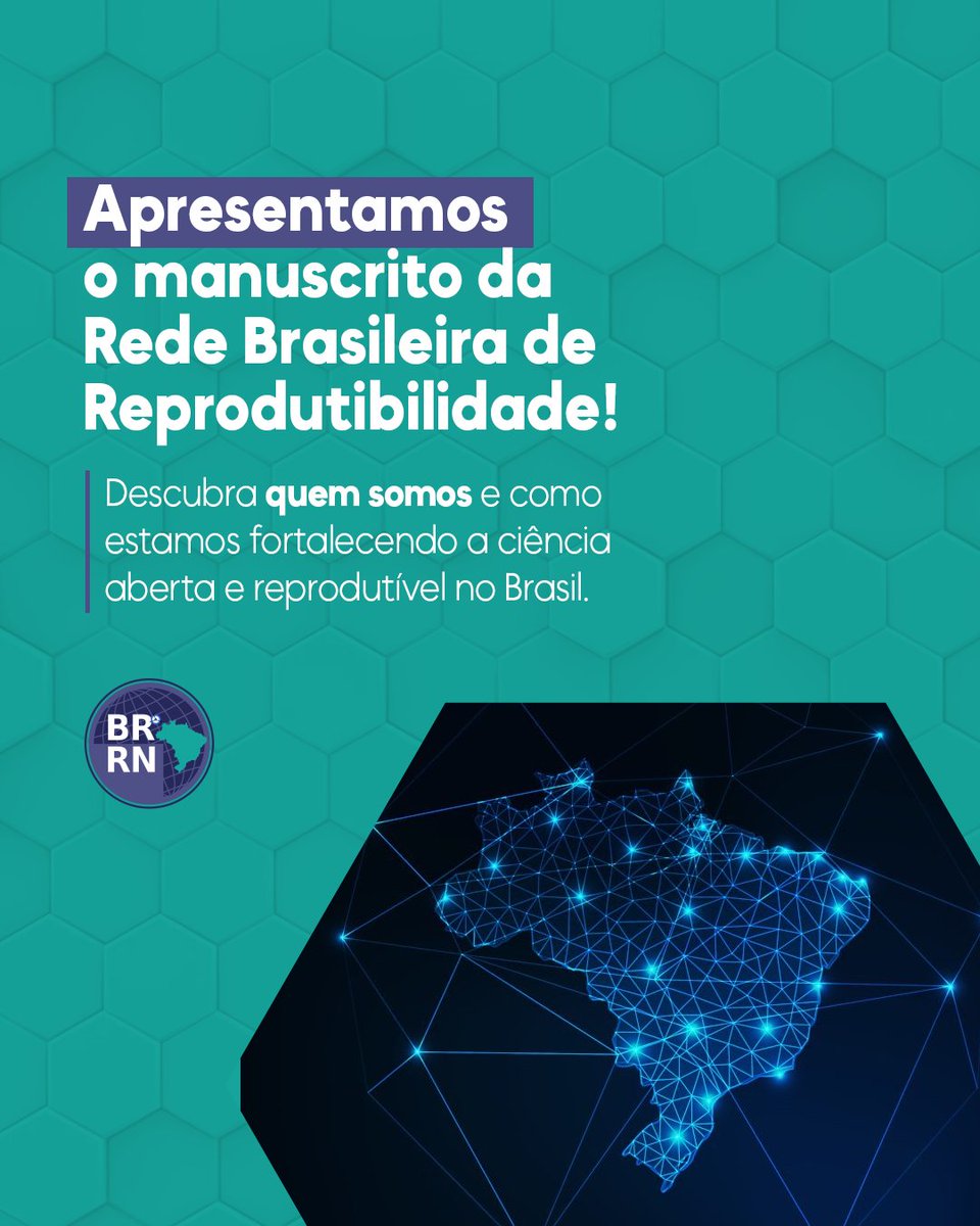 RedeBrRepro's tweet image. Quer saber mais sobre a Rede Brasileira de Reprodutibilidade? Leia nosso artigo publicado no  @RedeSciELO Preprints!

reprodutibilidade.org/post/novo-arti…

Lembrando que também estamos com nossa chamada de novos embaixadores aberta!

#Reprodutibilidade
#Brasil
#Ciência