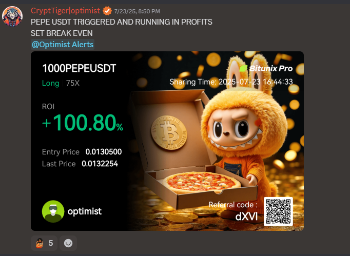 optimist_crypt's tweet image. Some small gains we made inside the discord on $PEPE

Join: discord.gg/PGgAdxw3Sx