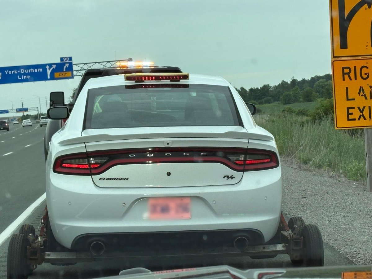 OPP_HSD's tweet image. 181 km/h. - 20-year-old driver stopped on #Hwy407/Donald Cousens in Markham, she is now charged with #StuntDriving and also received an automatic  #30DayLicenceSuspension and #14DayVehicleImpound ^ks