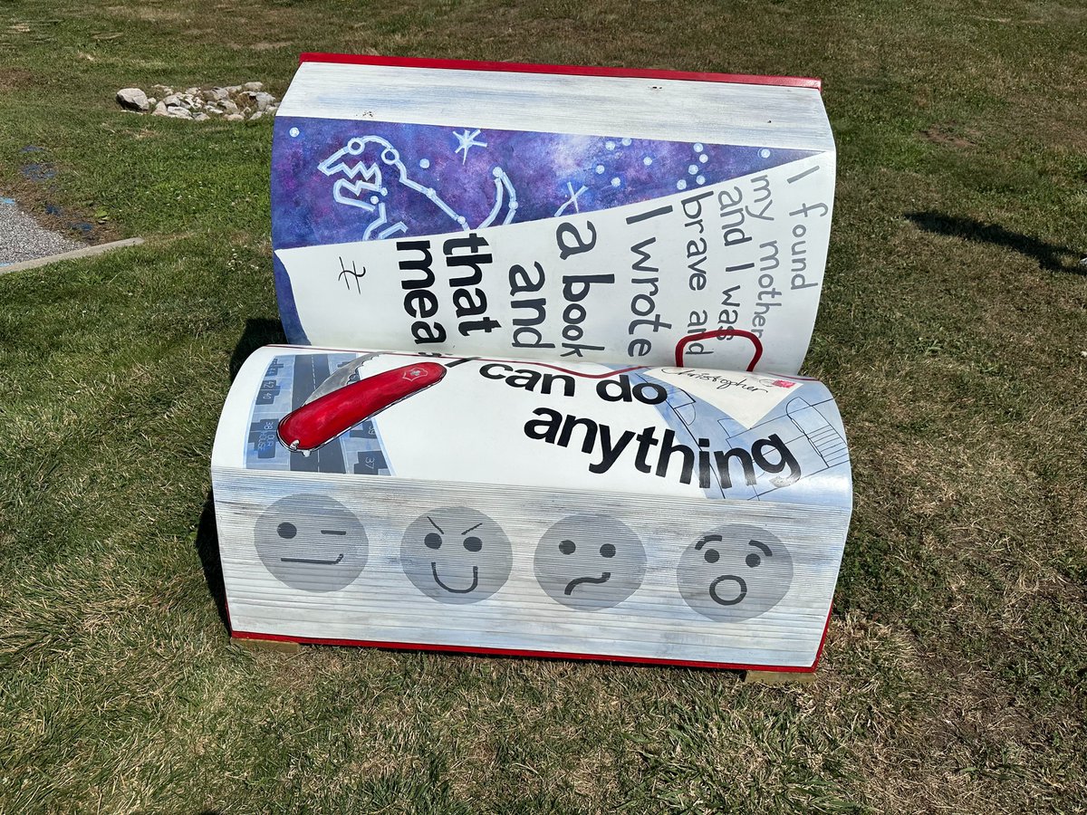 Aubree Bell (7th) and Adelynn Kingan (6th) traveled to Headlands Beach in Mentor, OH! They had a blast visiting a beach they had never been to and seeing the awesome storybook benches! 📖

What a fun summer adventure! 🌞
#RepthatA