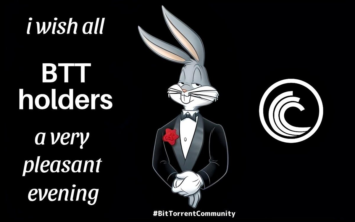 TheBTTCommunity's tweet image. Keep adding like it&apos;s second nature... 😌📈
#BTT #BTTC #BitTorrent