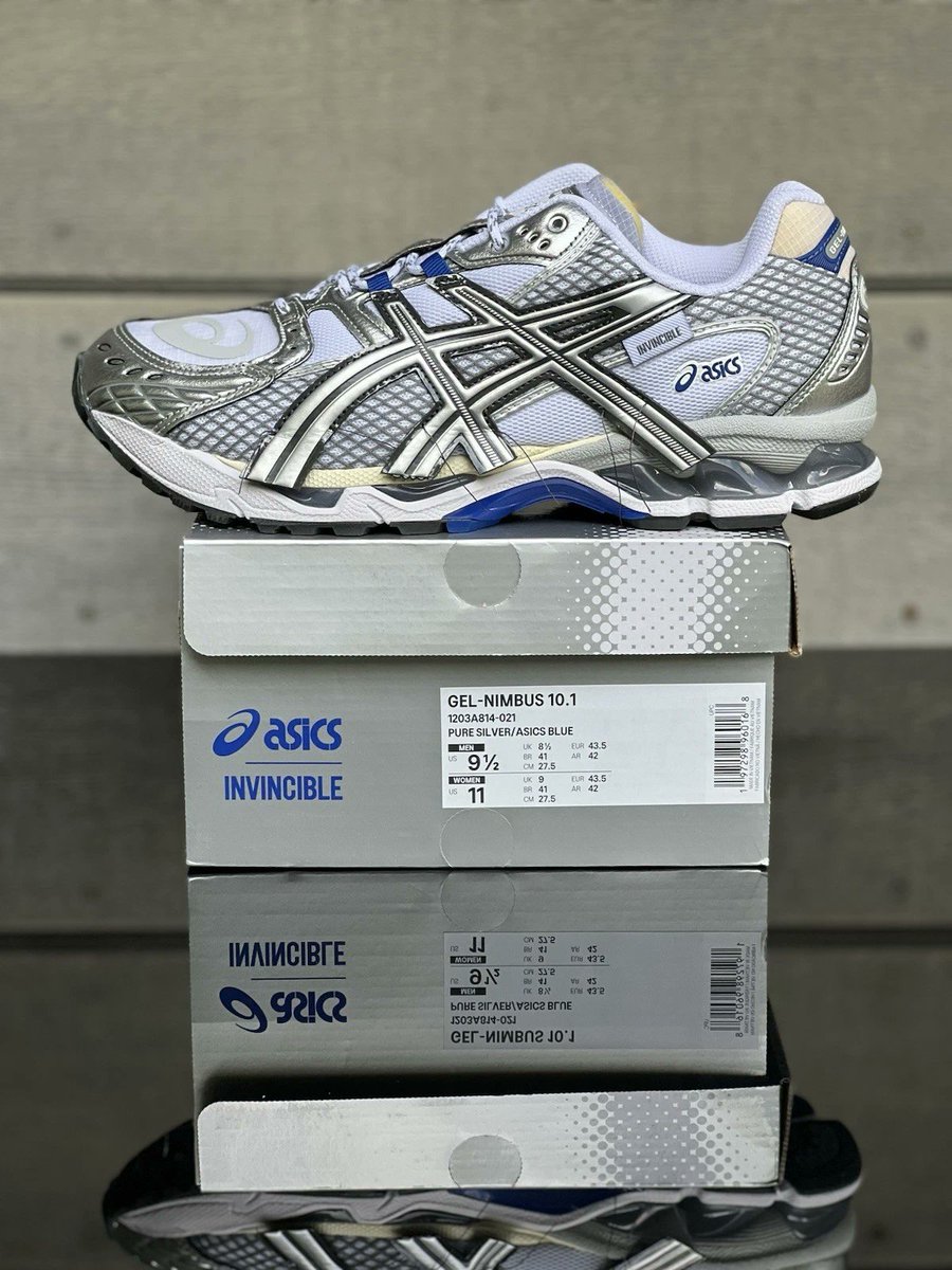 ASICS Gel-Nimbus 10.1 Invincible HTTP 404 Blue Sizes 8-10.5 **In Hand** ebay.us/m/dD07Ri #asics #invincible #http404 #gel #sneakerhead #kicks #sneakers #kicksforsale #shoesforsale