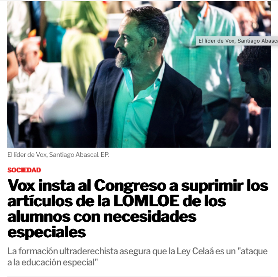 nolo14's tweet image. Vaya por Dios… Otra coincidencia en lo educativo entre el discurso de VOX y ciertos discursos que se oyen por aquí.
Seguro que es pura casualidad y yo, un demagogo por aprovechar para señalarlo 🙃