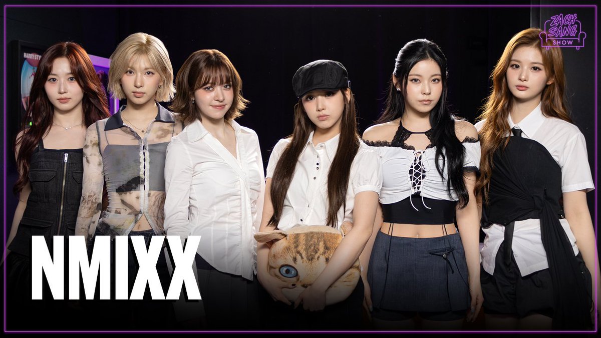 NMIXXupdates's tweet image. NMIXX (@NMIXX_official ) new interview for Zach Sang Show
🔗youtu.be/3PYJApO2UjQ
#NMIXX #엔믹스 🌷
