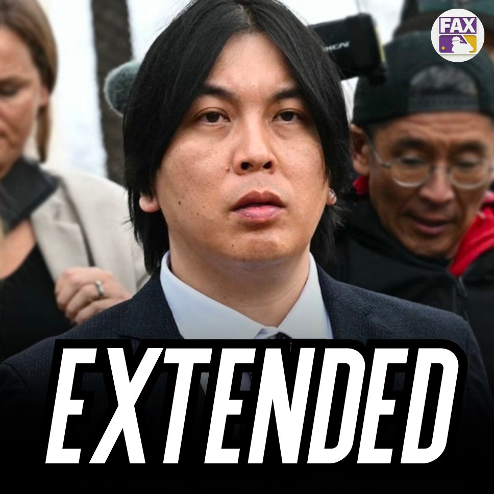 MLBONFAX's tweet image. Ippei Mizuhara's prison sentence has been extended, per @JeffPassan.
He will now serve 69 months.
