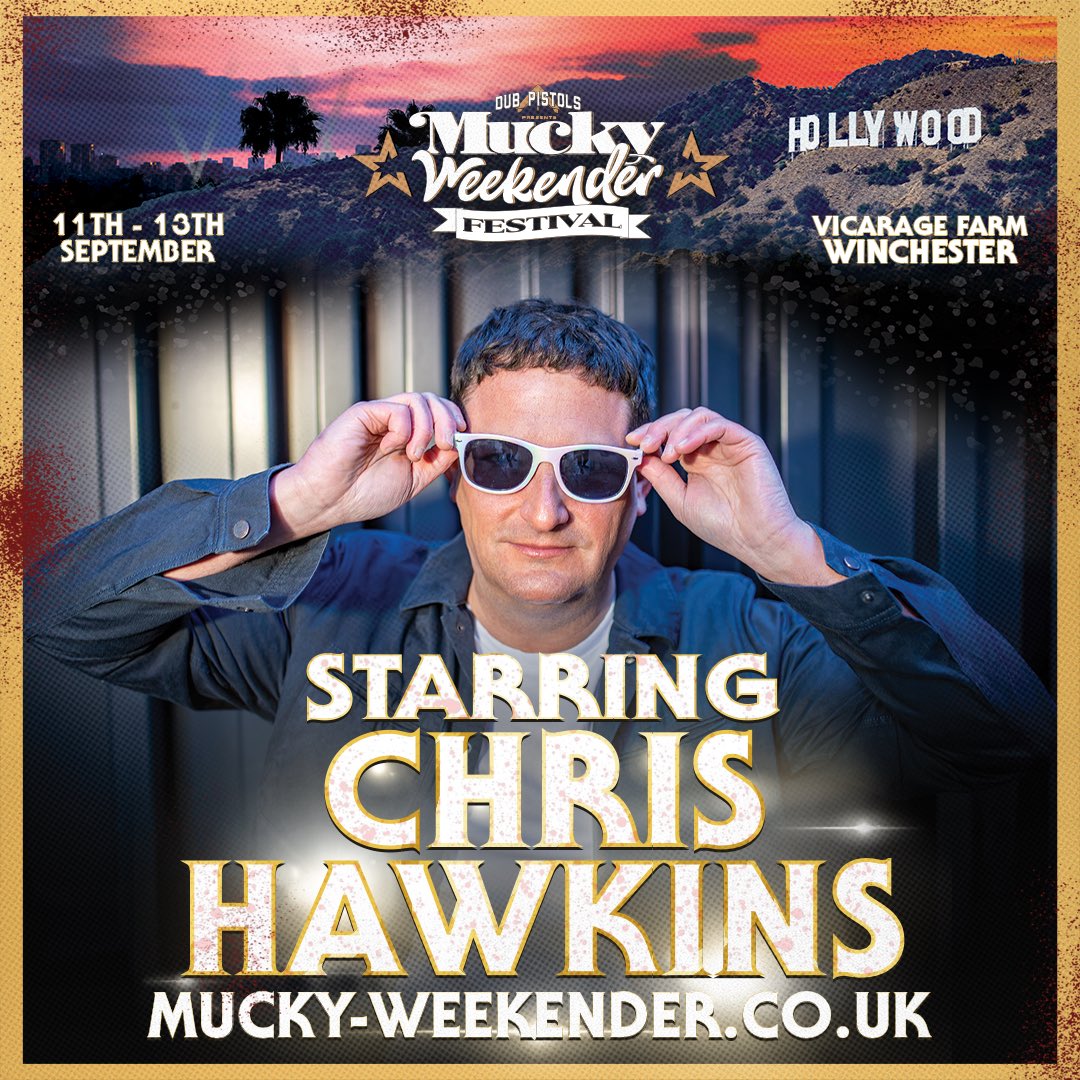 chris_hawkins's tweet image. YES 🙌 buzzing to be on the line up for SOLD OUT @muckyweekender
