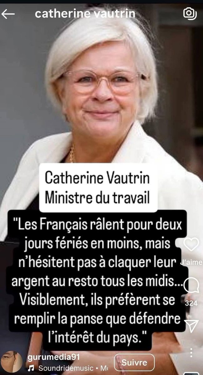 À Vomir 🤮 cette Ministre 😖