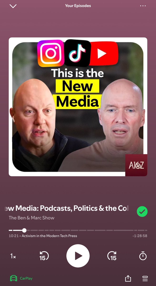 “Are those two the same person?” - my wife after seeing me listening to this pod