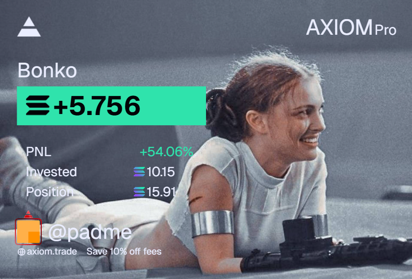 So Bonko is the real main character after all
$BONKO walked so $BONK could run

Up 50% but I ain't gonna sell till we flip the mascot and become the one

CA: FFUfxsYJAtBRxj7XXPq5GFBgdk8u5qVNdRYL3nyHbonk

Buy like it's destiny → axiom.trade/@padme