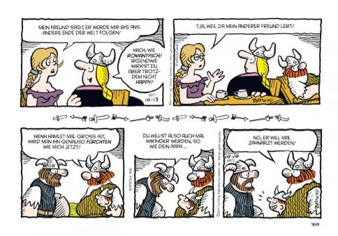retro_kiste's tweet image. Hägar der Schreckliche ist ein Comicstrip, der 1973 von Dik Browne geschaffen wurde und ab 1988 bis 2018 von dessen Sohn Chris Browne fortgeführt wurde.
Im Mittelpunkt steht der Wikinger Hägar mit seiner Familie. Berufsbedingt muss er „schrecklich“ sein, ist aber im Grunde ein…