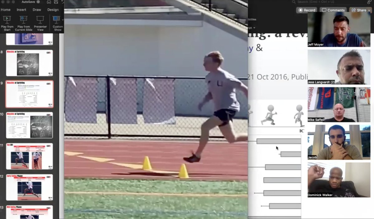 Picture says a thousands words. 

Want to help reduce the likelihood of hamstring injury for your athletes? 

How about help your athletes sprint faster to break away from the competition?

Here is <a href="/DCSportTraining/">DC Sports Training</a> taking coaches through our Sprint Biomechanics course.