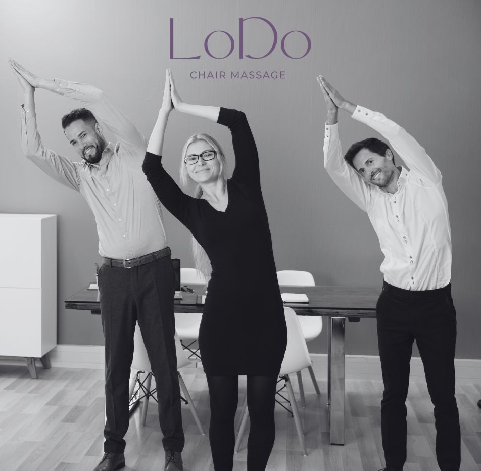 LoDoChair's tweet image. Happy bodies, happy minds!

Office yoga + LoDo Chair massages = the secret to smiling through the workday