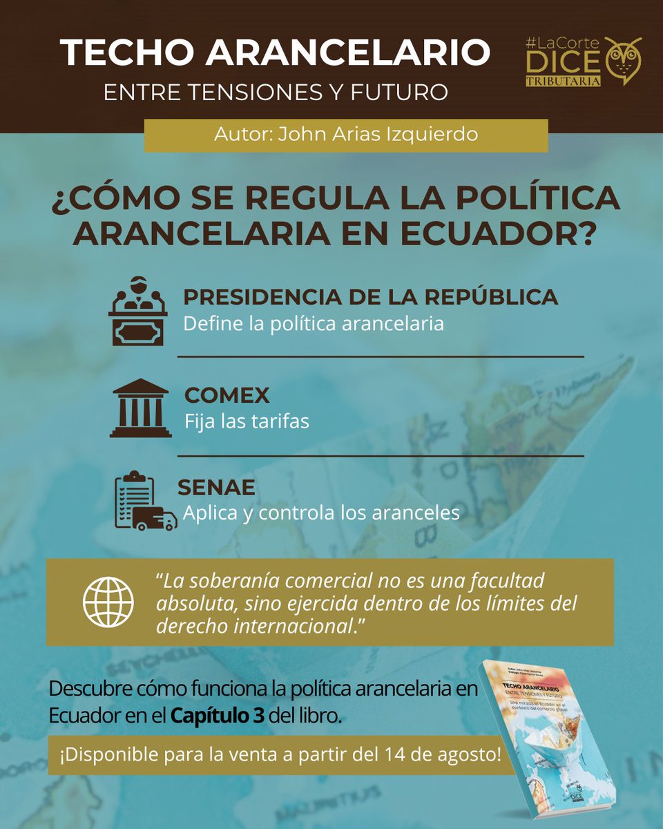 📦 ¿Cómo se regula la política arancelaria?

Detrás de cada tarifa instituciones clave: Presidencia, el COMEX y el SENAE.

El Capítulo 3: “Las instituciones clave que deciden y ejecutan los aranceles en Ecuador”, explica con claridad cómo funciona esta estructura.