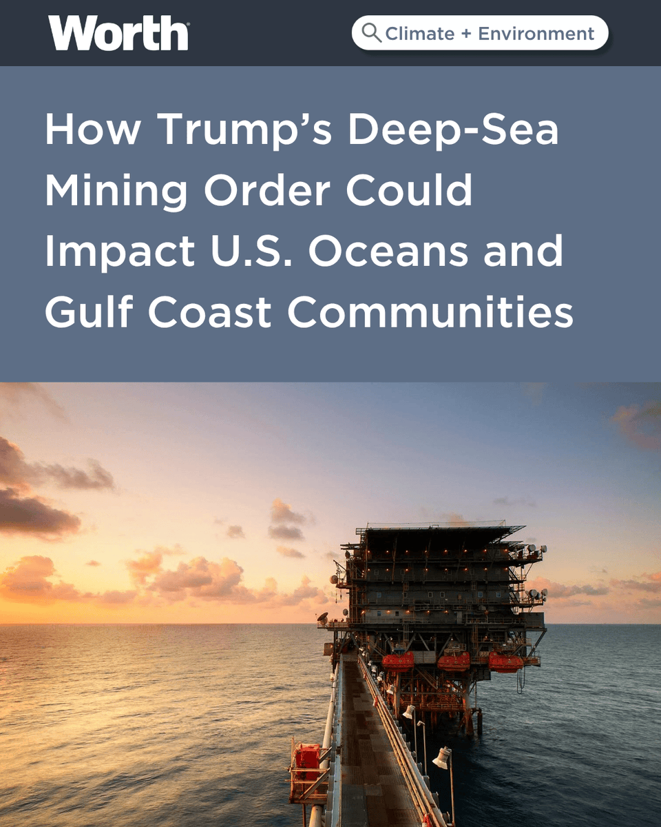 The U.S. military is a major interest in this new extractive industry, which is poised to emerge both off- and on-shore.

Read more:
hubs.la/Q03z79YR0

#Climate #DeepSeaMining #Environment #Business