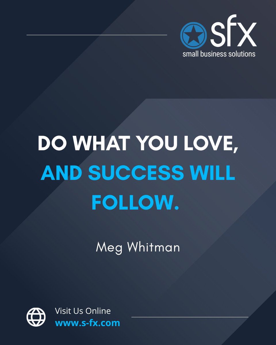 sfxdotcom's tweet image. 💙 𝐏𝐚𝐬𝐬𝐢𝐨𝐧 𝐟𝐮𝐞𝐥𝐬 𝐩𝐞𝐫𝐟𝐨𝐫𝐦𝐚𝐧𝐜𝐞

When you focus on what you truly enjoy, results naturally follow.
This Monday, lean into what drives you.

#DoWhatYouLove #SuccessMindset #MondayInspiration #SFXSolutions