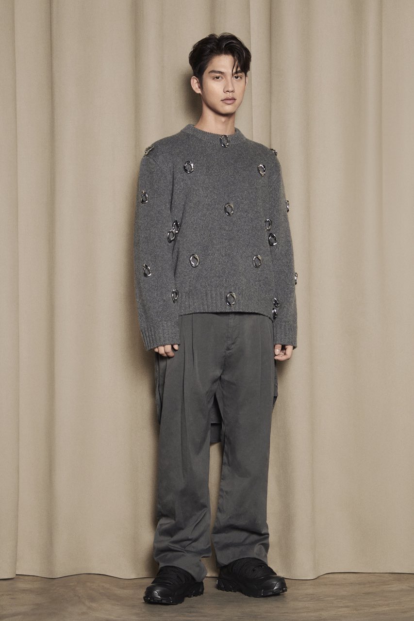 【Burberry】ニット 雰囲気◎ あんたつのkeep on truckin 311☆SEARS クマ柄コットンニット