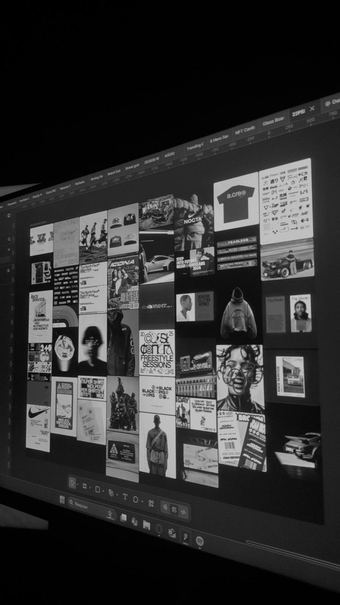 grifforeal's tweet image. parte mais gostosa de um projeto é fazer moodboard