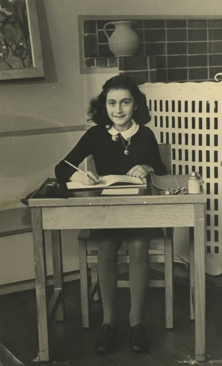Op deze dag in 1944 schreef Anne Frank voor het laatst in haar dagboek