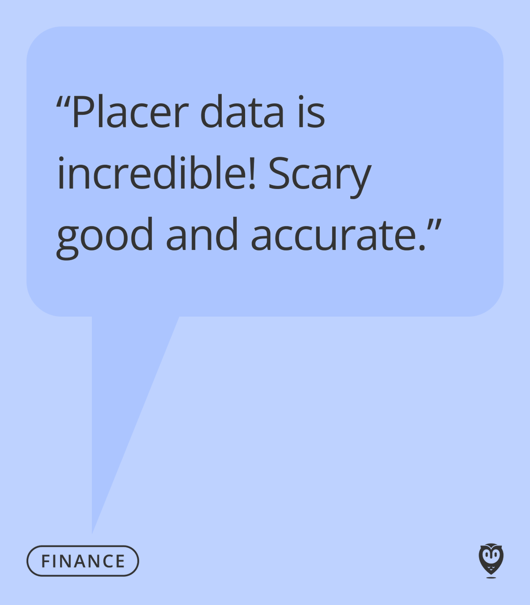 Placer_ai's tweet image. Thank you to our valued customers for sharing your experiences and driving our innovation forward!