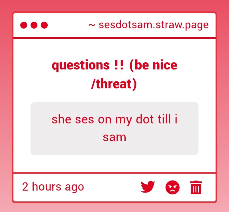 sesdotsam's tweet image. truth !