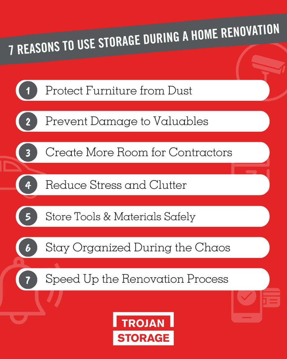 TrojanStorage's tweet image. Planning a home renovation?

#TrojanStorageHacks #CityLiving #SpaceSolutions #TrojanStorage #OrganizeWithTrojan #TrojanStorageNearMe #WestCoastStorage #StorageSolutionsIllinoisToWashington #MoveInSpecials #DeclutterWithTrojan