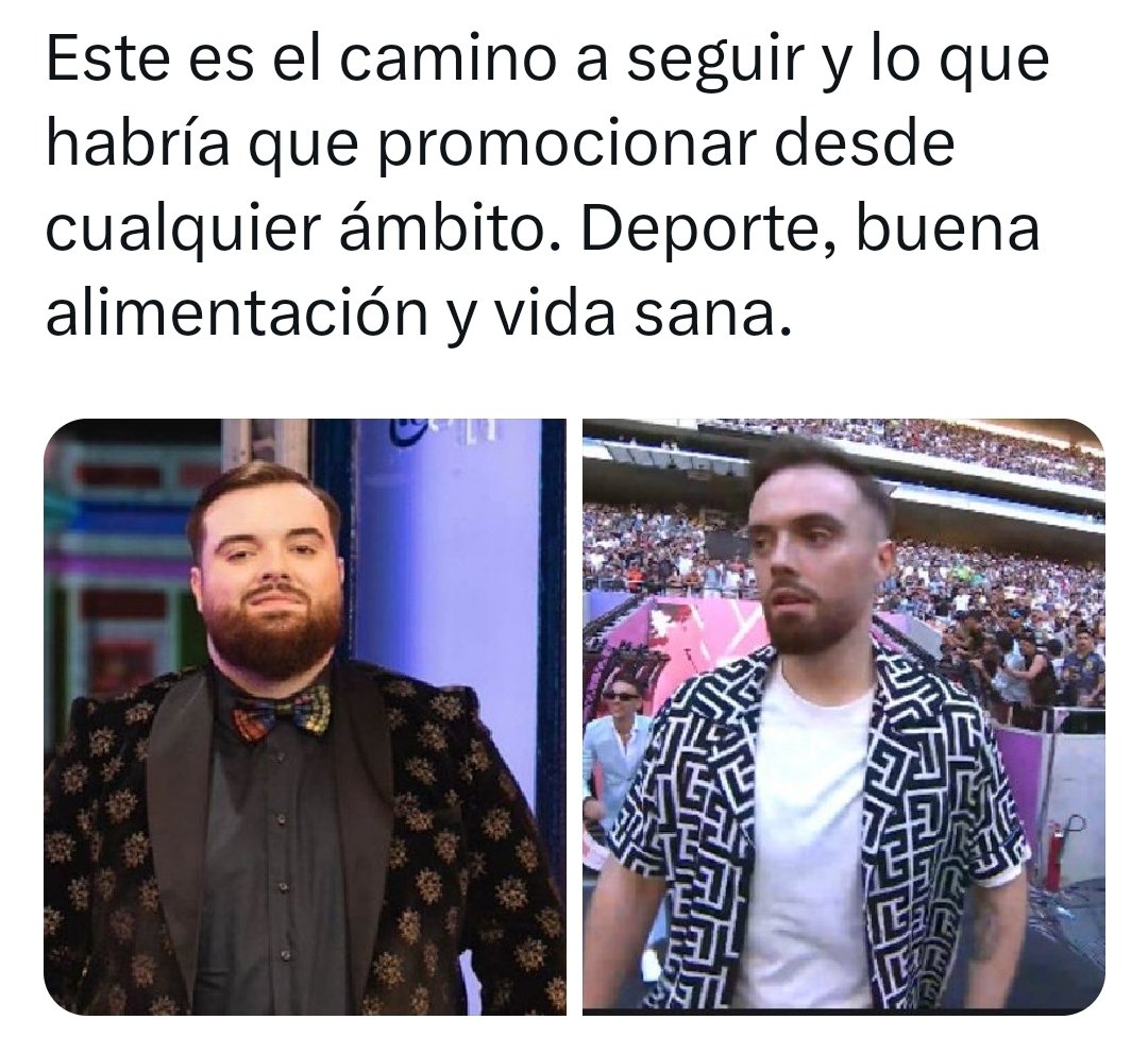 Pasó de ser el ejemplar de belleza masculina a parecer un muerto de hambre que te raja por medio bocata.