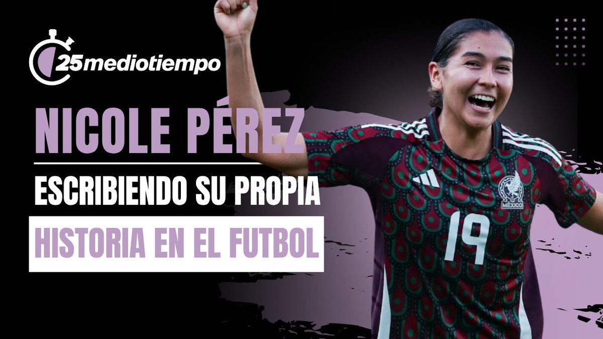 mmdeportesmx's tweet image. #MTMUJERES | NICOLE PÉREZ: DE UNA FAMILIA DE FUTBOLISTAS A ESCRIBIR SU PROPIA HISTORIA
Checa la entrevista completa 👇🏼
youtube.com/watch?v=Wq18ce…