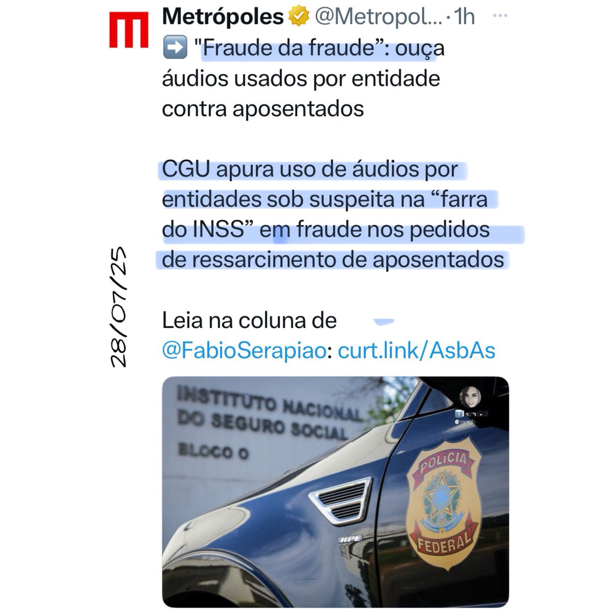 iaragb's tweet image. Os bandidos mais que bandidos‼️

Os bandidos do INSS são piores do que imaginamos‼️

Fraudadores estão ligando em nome dos velhinhos para dizer que autorizaram os descontos‼️