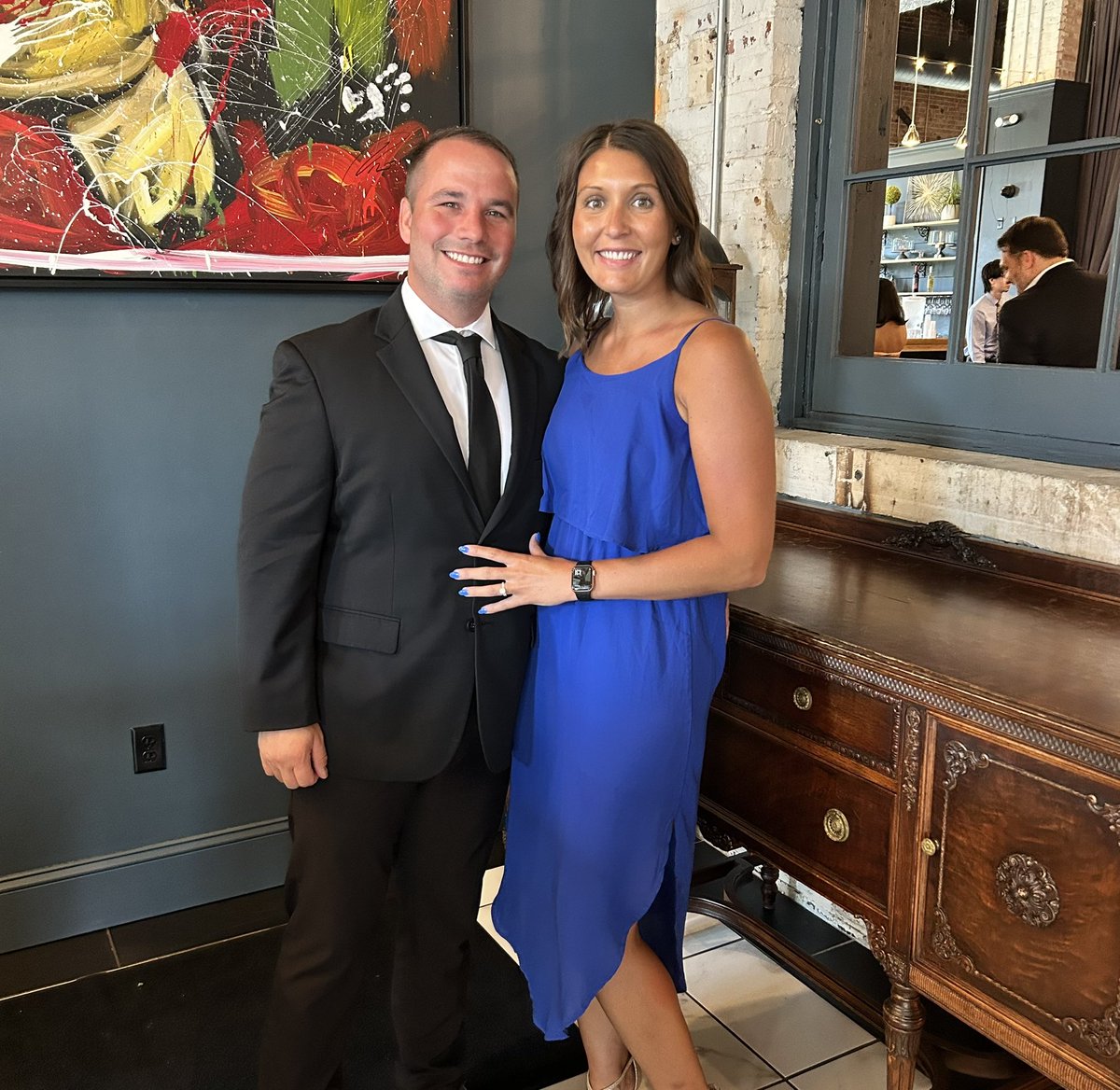 Enjoyed Marks wedding yesterday!!