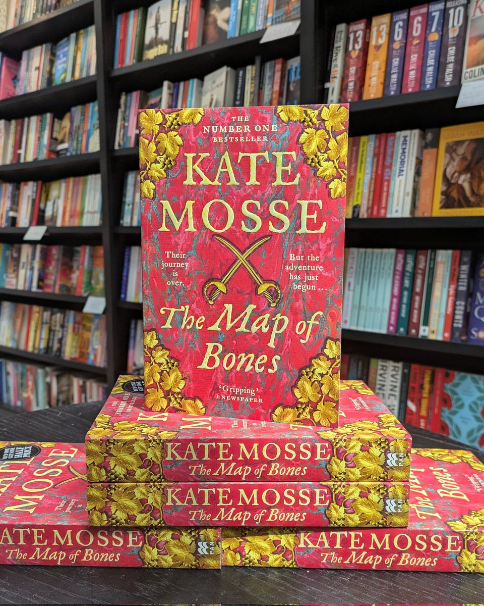 Brand new today in paperback comes The Map Of Bones, from bestselling author and renowned Cicestrian Kate Mosse. Beautifully written and painstakingly researched, this is the triumphant conclusion to Kate's Joubert Family Chronicles.
#waterstones #themapofbones #katemosse