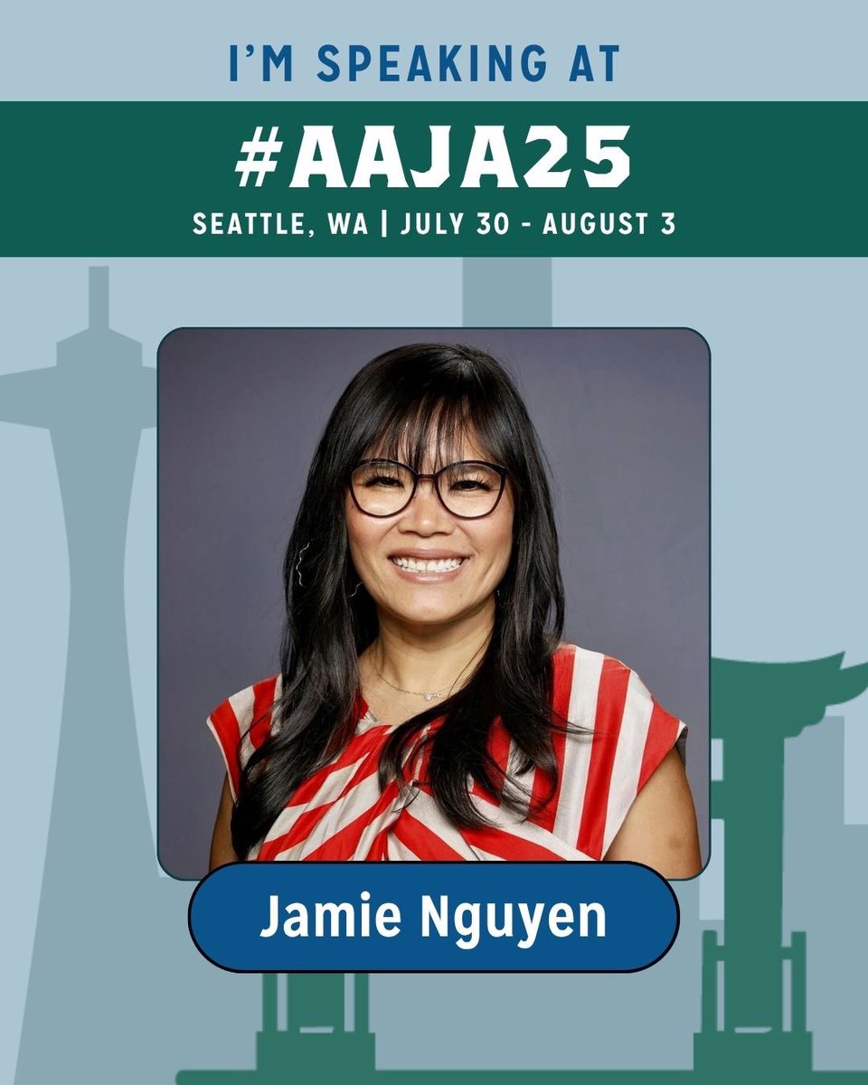 The countdown is on. Excited to to see you in Seattle for <a href="/aaja/">Asian American Journalists Association est. 1981</a>  convention. If you’re attending, connect with me on the #AAJA25 app and say hello!