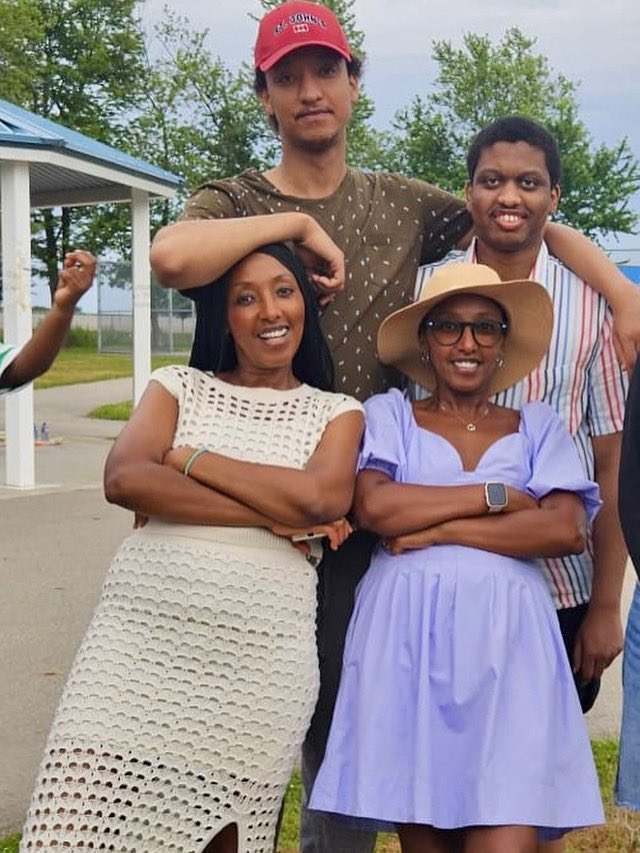 Speaking of Giants of Africa… I don’t have to look far — I have two (or more) in my own family. 💪🏾🌍
Giants are not only those who make headlines — they are the ones who rise with purpose, serve with heart, and lead with quiet strength every day.

I see them. I honor them. And I