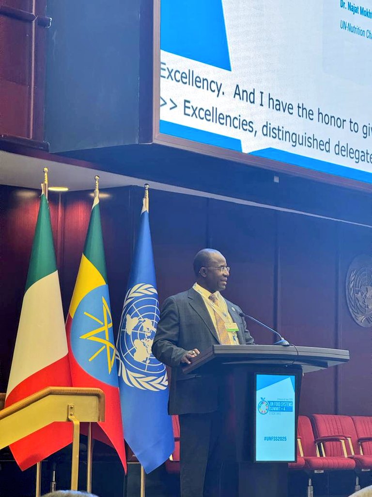 Hon. Kyakulaga Fred Bwino MP (@fredbwino) on Twitter photo This afternoon, I represented the H.E the Vice President <a href="/jessica_alupo/">Vice President Jessica Alupo</a> at the “Healthy Diets for All – Transforming Food Systems for Nutrition and Well-being” side event taking place on the sidelines of the UN Food Systems Summit Stocktake (UNFSS+4) in Addis Ababa, Ethiopia. This afternoon, I represented the H.E the Vice President <a href="/jessica_alupo/">Vice President Jessica Alupo</a> at the “Healthy Diets for All – Transforming Food Systems for Nutrition and Well-being” side event taking place on the sidelines of the UN Food Systems Summit Stocktake (UNFSS+4) in Addis Ababa, Ethiopia.