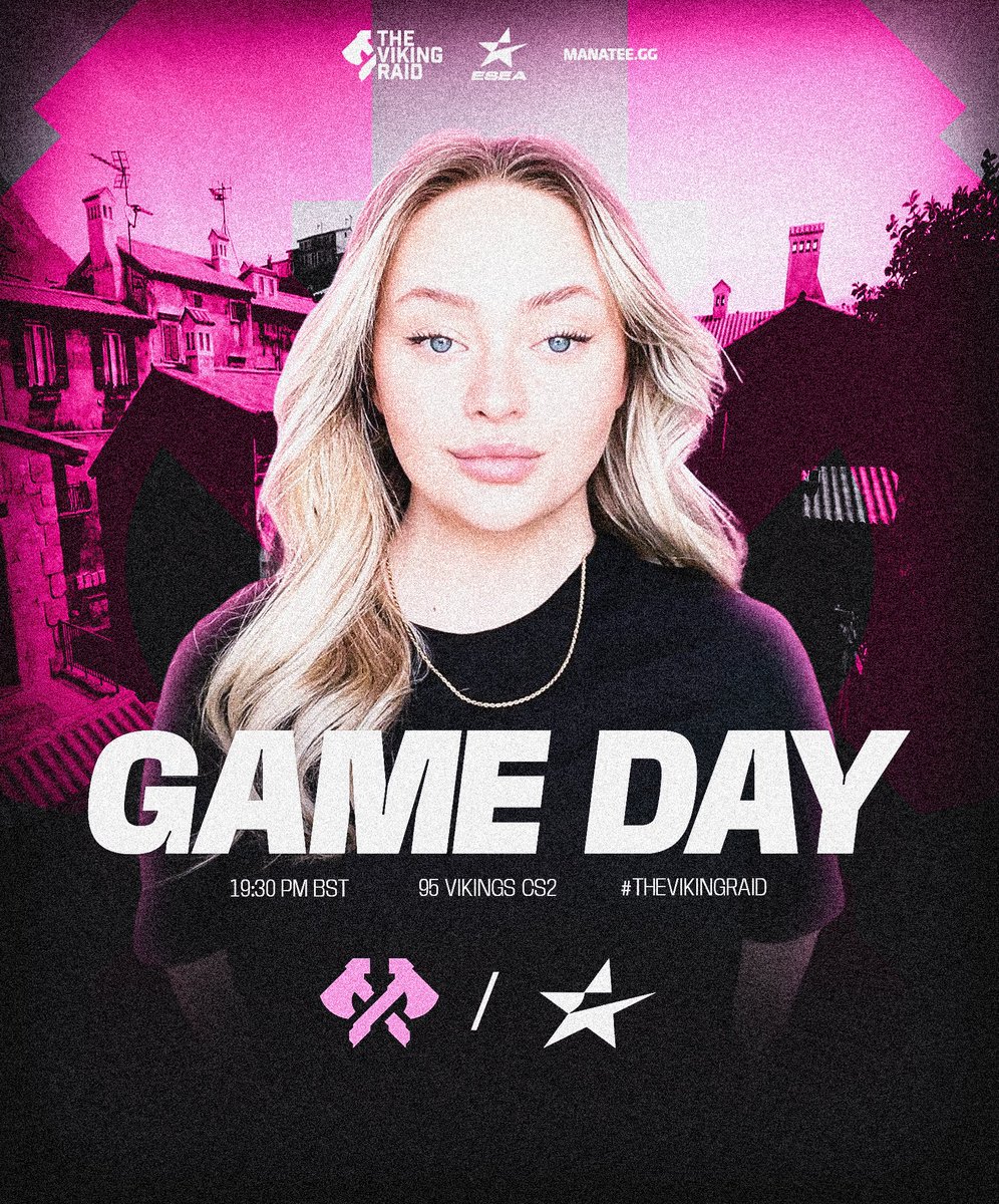 GAME DAY | <a href="/CounterStrike/">CS2</a>

We look to go 2 for 2 in our second game of the day, starting soon against Team Bullish BuzZ! 🎉

🕢 | 19:30 PM BST

#TheVIkingRaid 🏴‍☠️