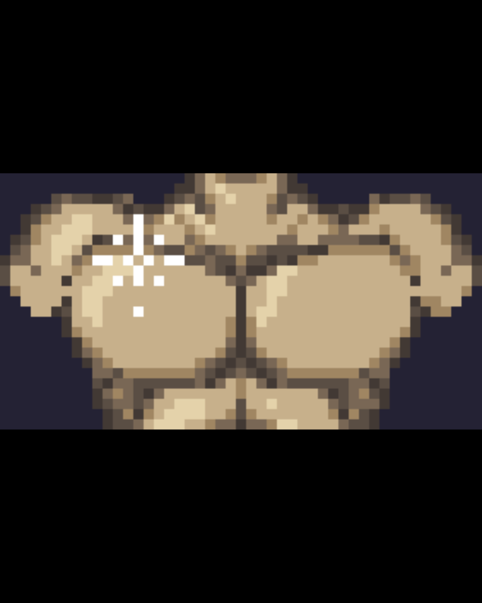 WarpStar08's tweet photo. BUFF UP!!
just some practice, this huge chest specimen looks like it belongs to a skill icon in an RPG, or maybe a buff that makes you buff💪✨
#pixelart https://t.co/LF2iczIxuz