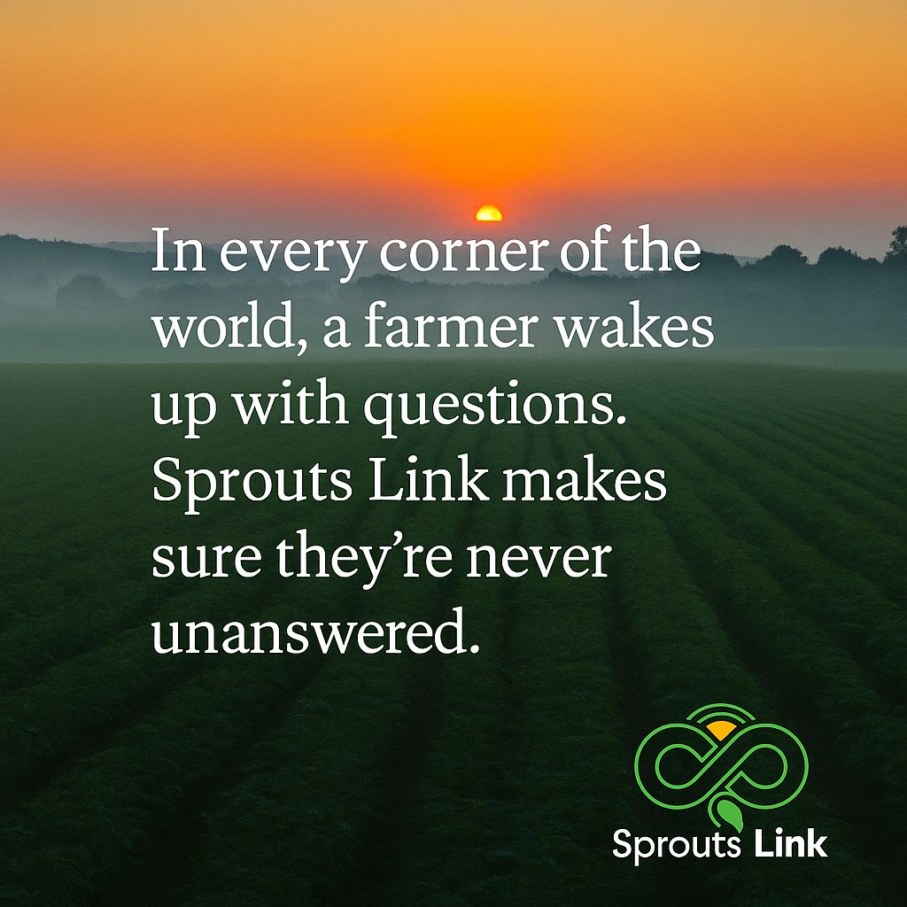 Infinitsprouts's tweet image. The strength of the farmer is not just in the land-but in the network that shares the knowledge to make it thrive.
Real change begins when farmers are no longer isolated; but interconnected.