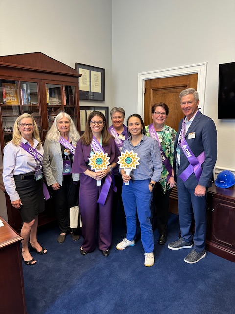 Thank you to <a href="/RepDavids/">Rep. Sharice Davids</a> for cosponsoring the #CreditForCaringAct which helps unpaid caregivers and those who depend on them.  The more than 90,000 caregivers in Kansas caring for their loved one with Alzheimer's, THANKS YOU! #ENDALZ