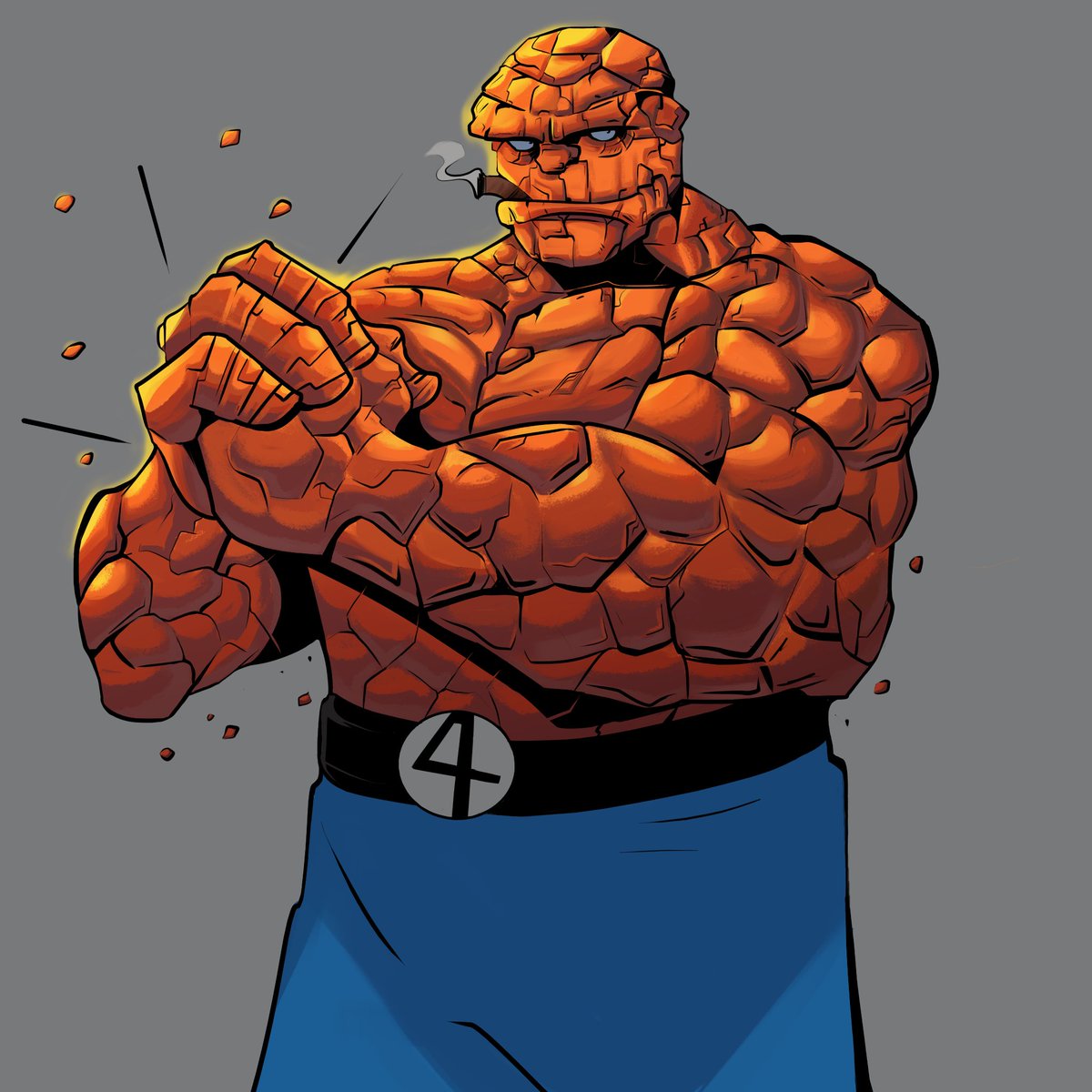 just watched #FantasticFourFirstSteps 
heres the Thing