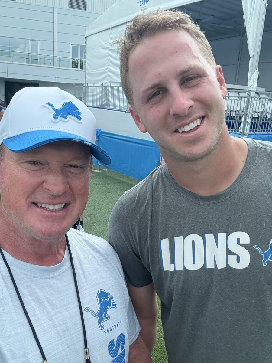 moneyfirstralph's tweet image. #JaredGoff 🤝 #JonGruden
#OnePride @Lions