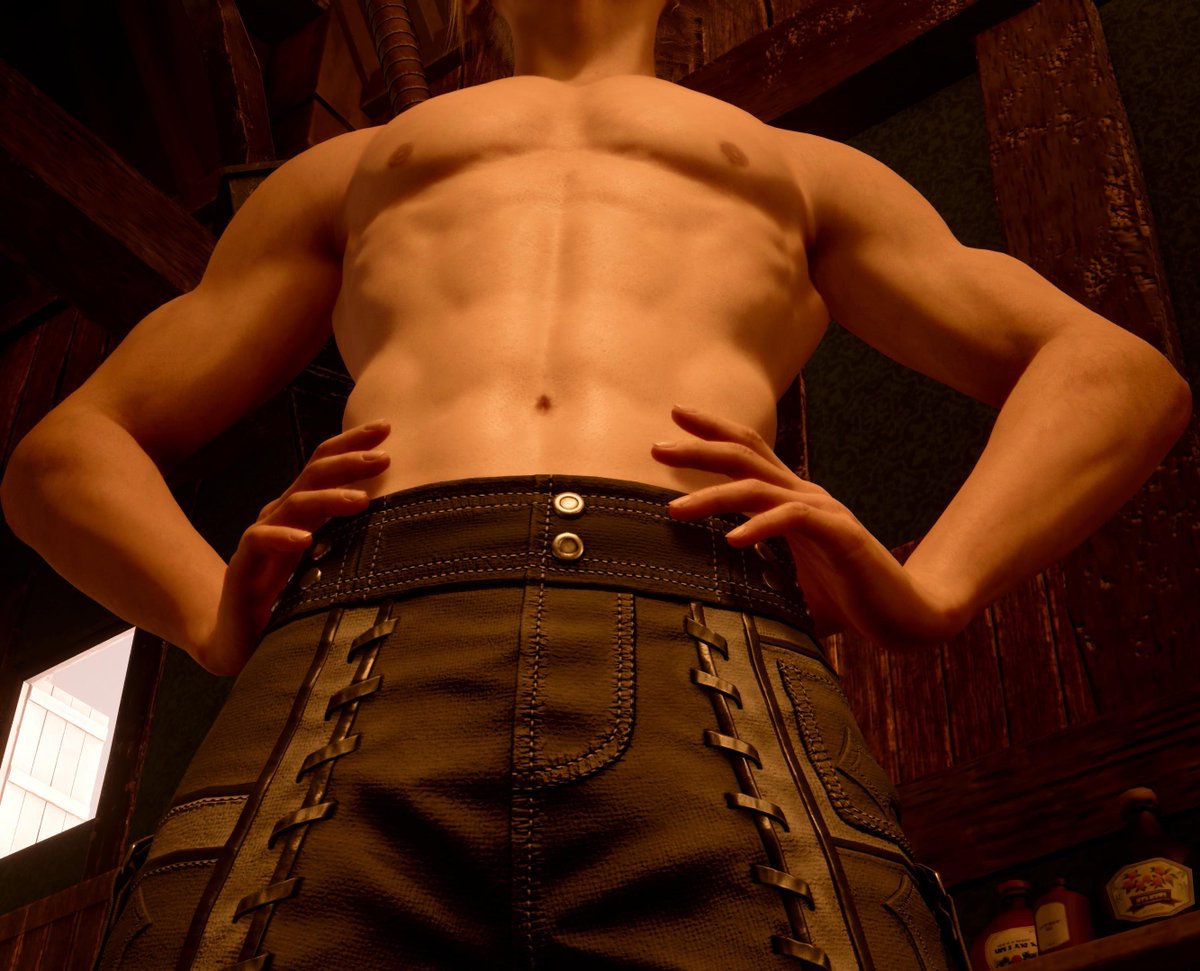 CloudfanStrife's tweet image. THAT CHEST #cloudstrife