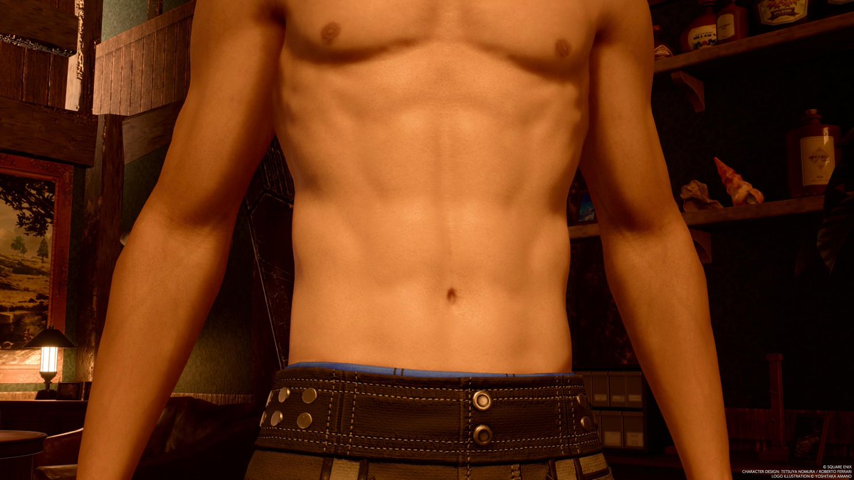 CloudfanStrife's tweet image. THAT CHEST #cloudstrife