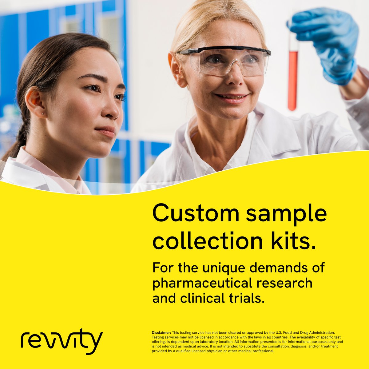 Tailor your study with Revvity Omics custom sample collection kits. Let’s collaborate—DM us or visit our website to learn more! ms.spr.ly/6010sDq5s
#PrecisionMedicine #LabSolutions #RevvityOmics