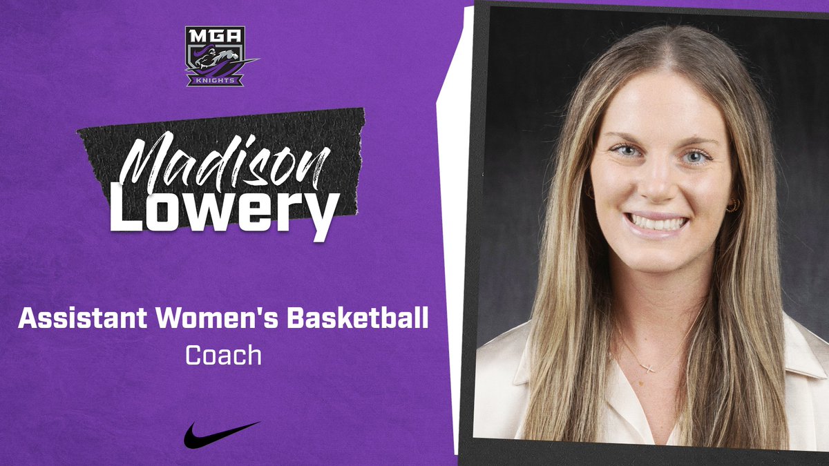 Madison Lowery Joins MGA Women’s Basketball Staff! #GoKnights #LightTheTorch

mgaknights.com/news/2025/7/28…