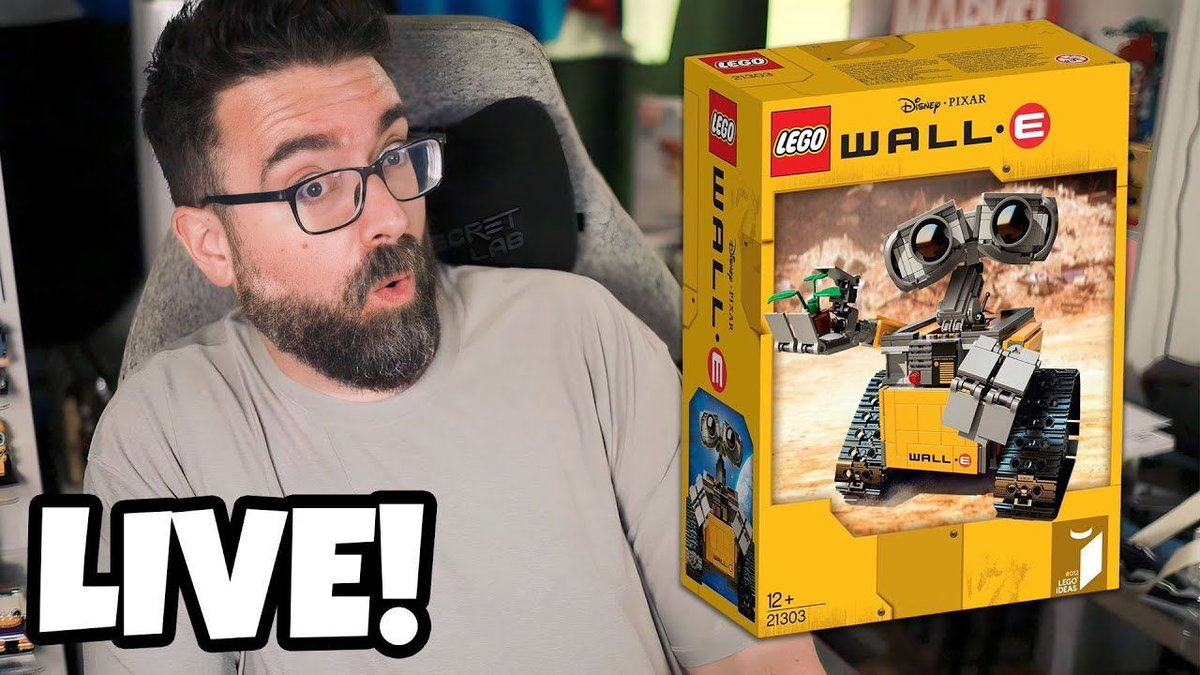 lollujo's tweet image. LEGO WALL·E - This Set Was Nearly Lost Forever! 

youtube.com/live/H6g2eD184…